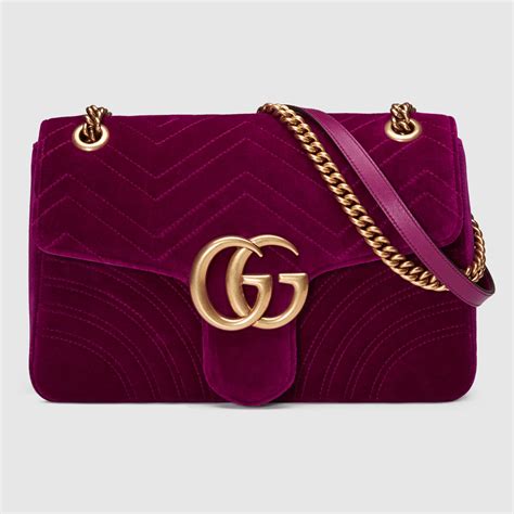 velvet marmont gucci bag|gucci marmont bag sale.